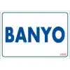 Banyo Uyarı Levhası 17,5x25 KOD:1688