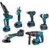 Cat Power 1560 Kömürsüz Makine Seti 6 Parça