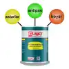 Cubo Metal Pas Boyası Nefti Yeşil 0,75 Litre