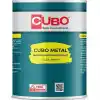 Cubo Metal Pas Boyası Siyah 0,75 Litre