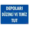 Depolama Uyarı Levhası 25x35 KOD:607