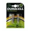 Duracell Şarjedilebilir İnce Kalem Pil 2li AAA 750 mAh