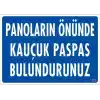 Elektrik Panosu Levhası 25x35 KOD:1128