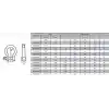 Ennalbur M10 Omega Zincir Kilidi 3/8 ( 2 Adet )