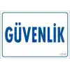 Güvenlik Uyarı Levhası 17,5x25 KOD:1717