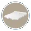 JAPAR - Perfect Slim Klozet Kapak Duroplast ( Yavaş Kapanan )