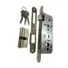 Kale Oval 15 R 40 mm Nikel Silindirli Kapı Kilidi
