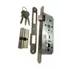 Kale Oval 15 R 40 mm Nikel Silindirli Kapı Kilidi