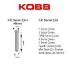 Kobb KBZ40F 40 mm 2500 Adet Çivi