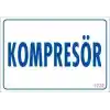 Kompresör Uyarı Levhası 17,5x25 KOD:1732