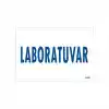 Laboratuvar Uyarı Levhası 17,5x25 KOD:1656