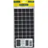 Pacific 6020 BL Yapışkanlı Keçe  20 mm X 20 mm Siyah