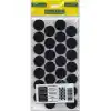 Pacific 6128 BL Yapışkanlı Keçe 28 mm Siyah