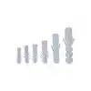 Plastik Dubel Beyaz 8 mm ( 100 Adet )