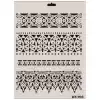 Rich Dantel Seri DN-903 Stencil 35x25 cm