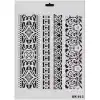 Rich Dantel Seri DN-913 Stencil 35x25 cm
