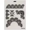 Rich Dantel Seri DN-918 Stencil 35x25 cm