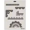 Rich Dantel Seri DN-919 Stencil 35x25 cm