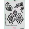 Rich Dantel Seri DN-926 Stencil 35x25 cm