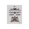 Rich New Seri N-107 Stencil 35x25 cm