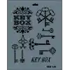 Rich New Seri N-110 Stencil 35x25 cm