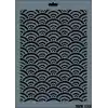 Rich New Seri N-113 Stencil 35x25 cm