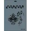Rich New Seri N-120 Stencil 35x25 cm