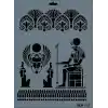 Rich New Seri N-127 Stencil 35x25 cm