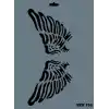 Rich New Seri N-196 Stencil 35x25 cm