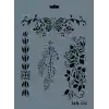 Rich New Seri N-227 Stencil 35x25 cm