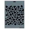 Rich New Seri N-254 Stencil 35x25 cm