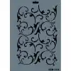 Rich New Seri N-270 Stencil 35x25 cm