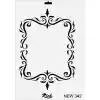 Rich New Seri N-342 Stencil 35x25 cm