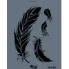 Rich New Seri N-387 Stencil 35x25 cm