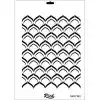 Rich New Seri N-393 Stencil 35x25 cm