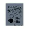 Rich New Seri N-418 Stencil 35x25 cm
