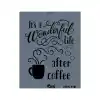 Rich New Seri N-418 Stencil 35x25 cm