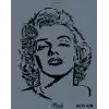 Rich New Seri N-420 Stencil 35x25 cm