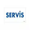 Servis Uyarı Levhası 17,5x25 KOD:1743