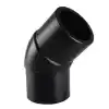 Tega HDPE Spigot Açık Dirsek 125 mm 45 Derece