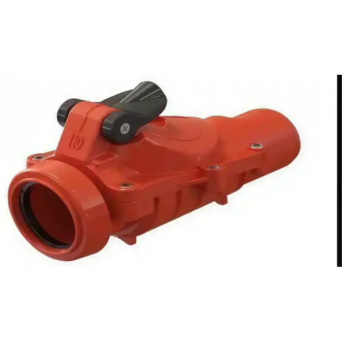 Ø 50 MM PLASTİK KLAPELİ ÇEKVALF (KİLİTLİ)