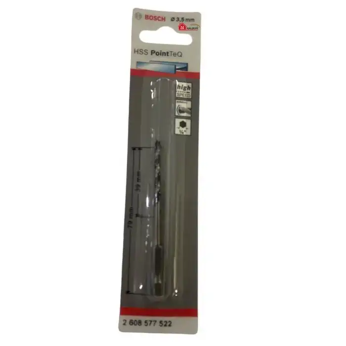 Bosch Pointteq Altıgen Şaftlı Hss Matkap Ucu 3,5 mm