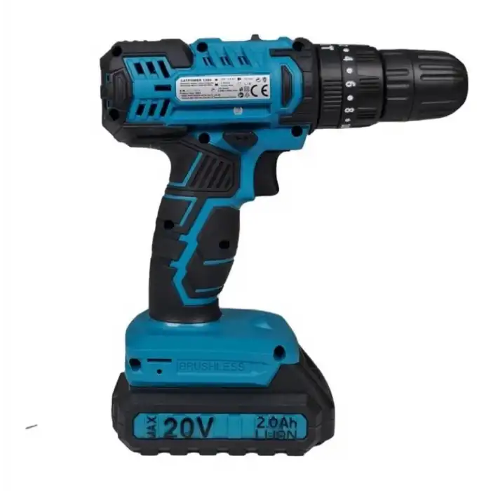 Cat Power 1390 Akülü Darbeli Matkap 20 Volt Kömürsüz