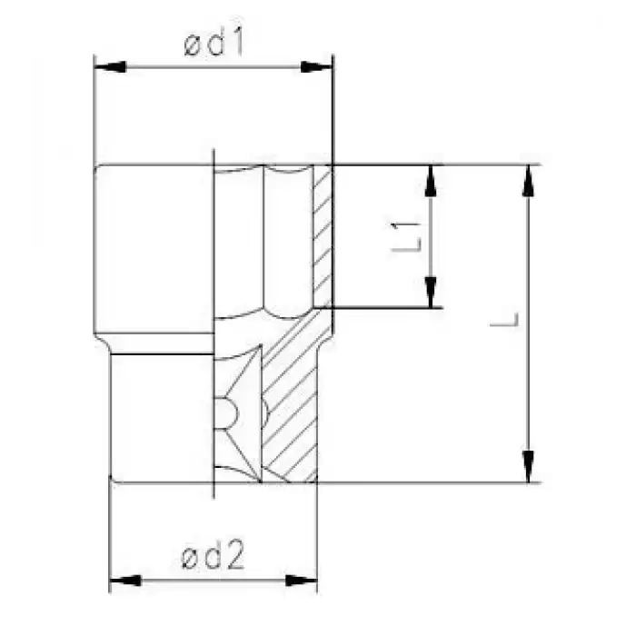 Elta 1115 1/2 Lokma Anahtar 12 mm