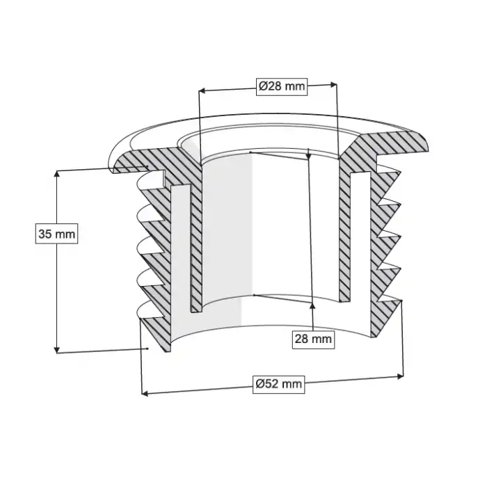 HELA TAŞI ADAPTÖR CONTASI ( Q62-32 mm )
