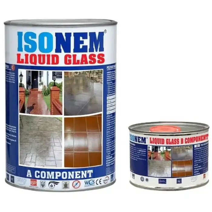 İsonem Liquid Glass Sıvı Cam 4 Kg Set