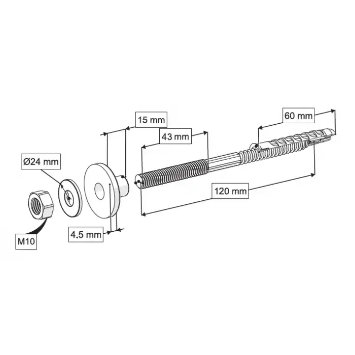 LAVABO MONTAJ SETİ