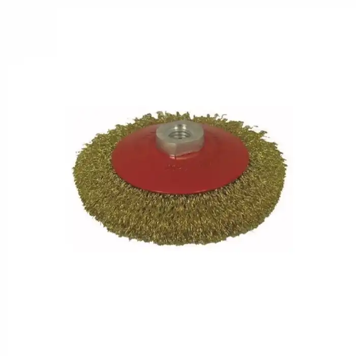 Partner 03033 M14 Vidalı  Sarı Telli Fırça 125 mm