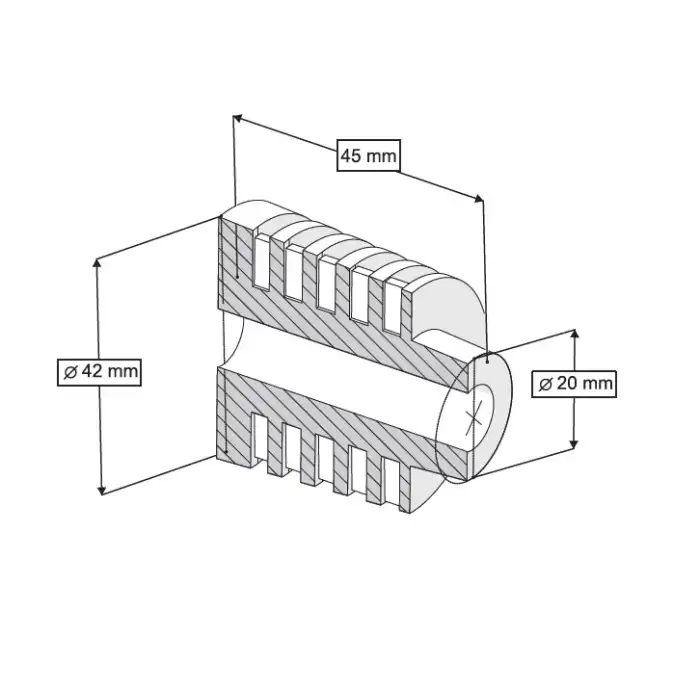 PİSUVAR TEMİZ SU GİRİŞ CONTASI - 12 mm