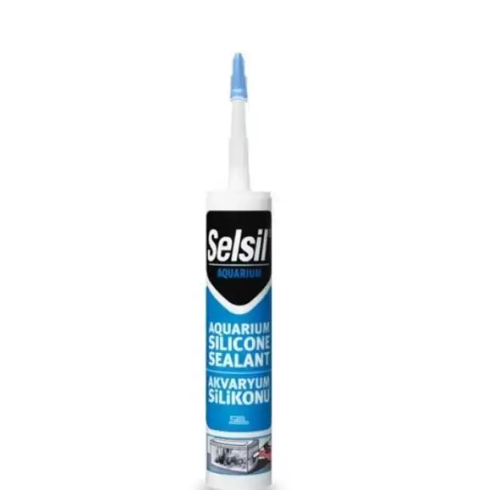 Selsil 07 Akvaryum Silikonu Şeffaf 280 ml